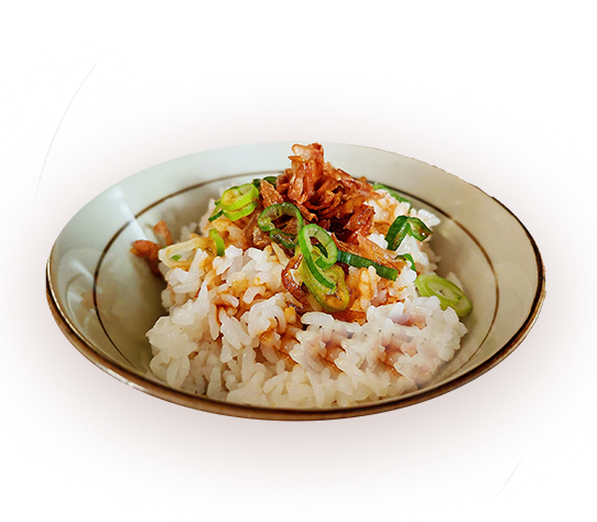 Scallion & Pork Oil Poured Rice 小葱猪油拌饭