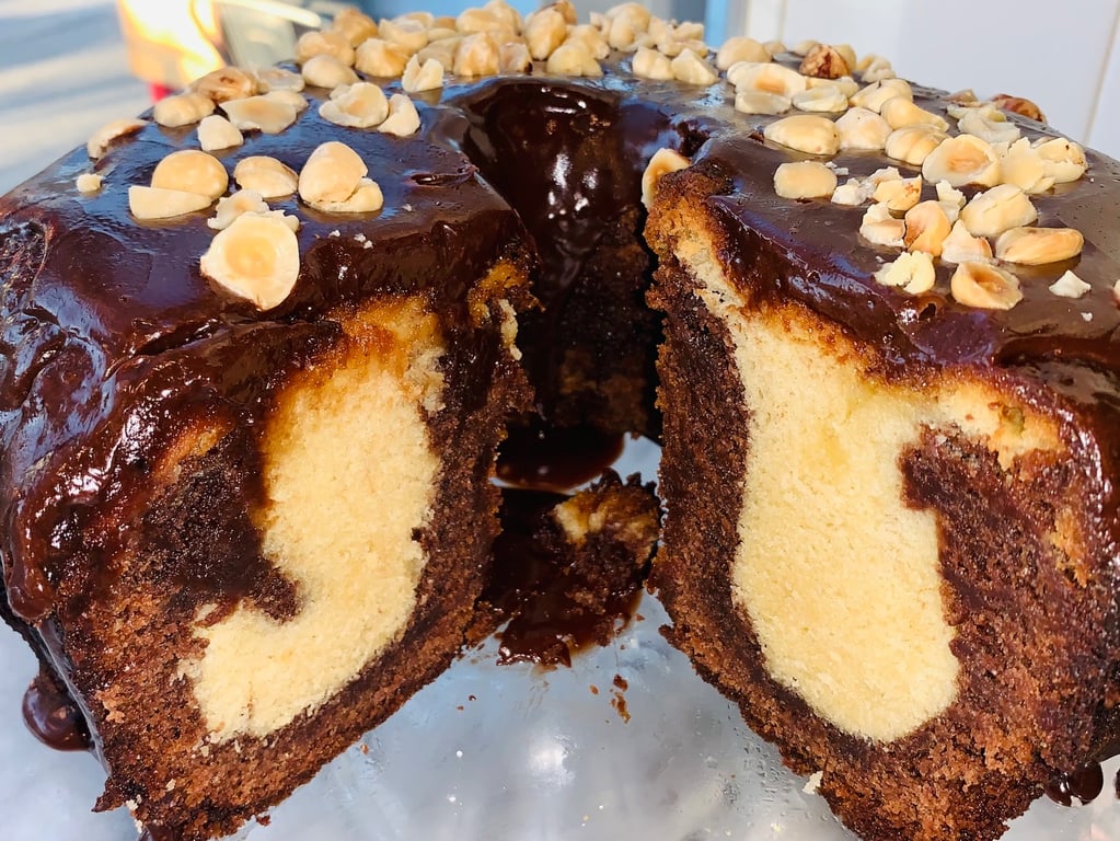 Nutella Coffee Cake