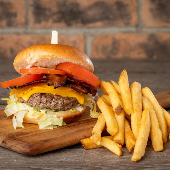 Classic Burger W/ Fries