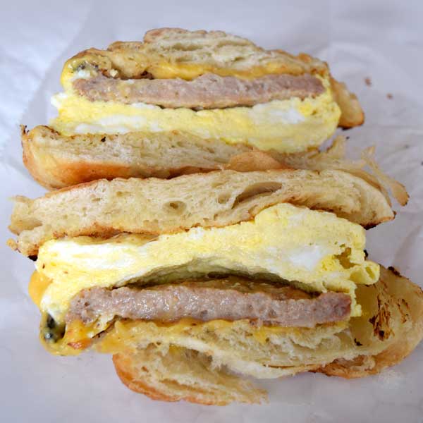 Sausage, Egg and Cheese Bagel