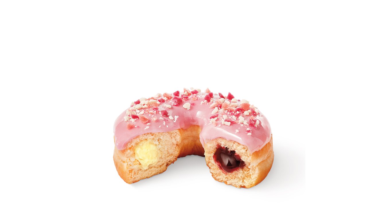Wildberry Cheesecake Filled Ring Dream Donut