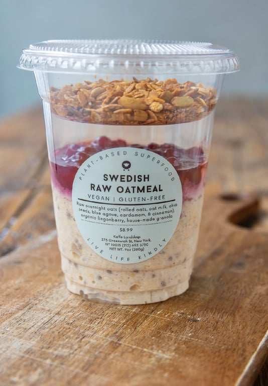 Swedish Raw Oatmeal (vegan | gluten-free)