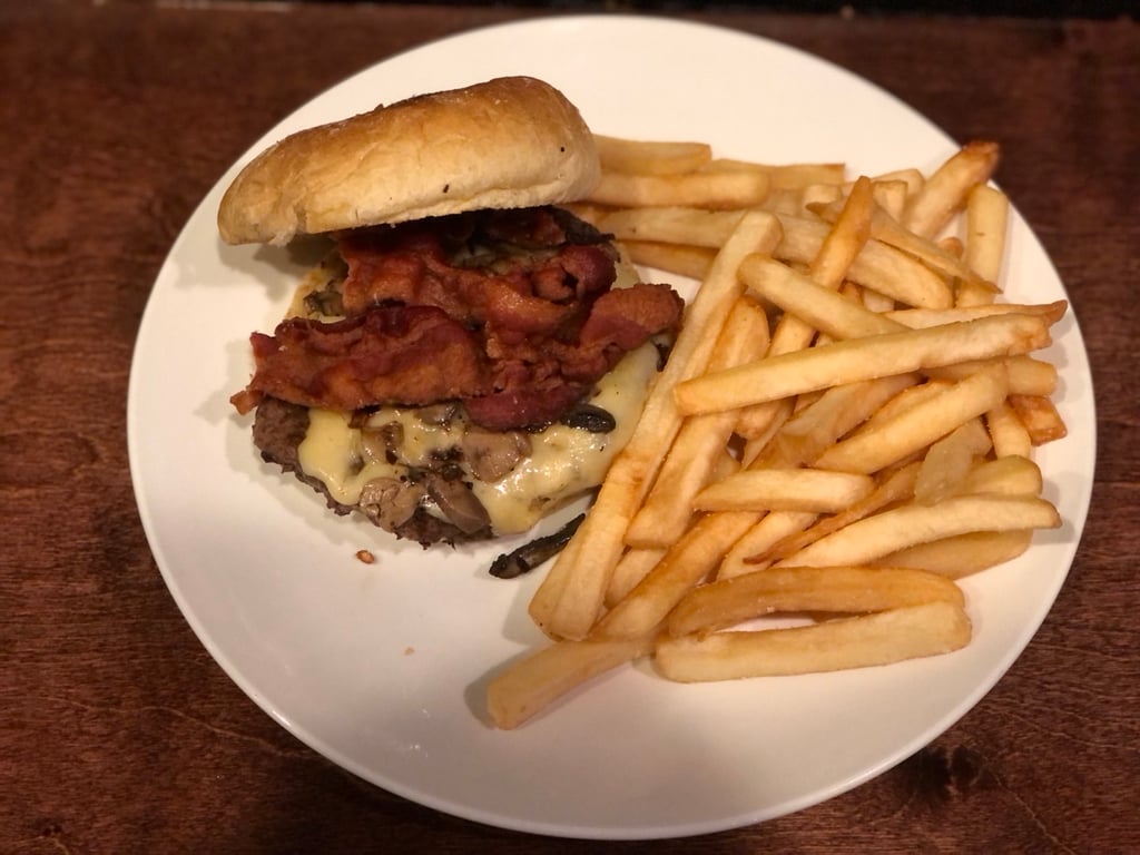 Bacon Mushroom Burger