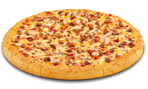 Bacon Cheddar Burger Pizza