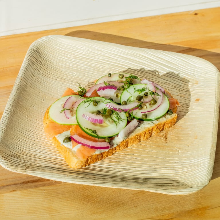 Smoked Salmon Toast