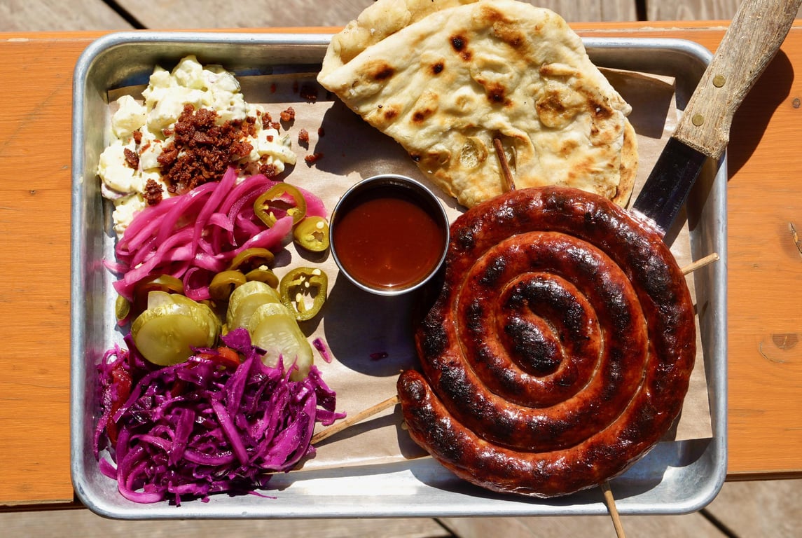 Wild Boar Sausage Coil