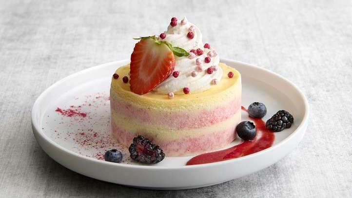 Strawberry Velvet Cheesecake