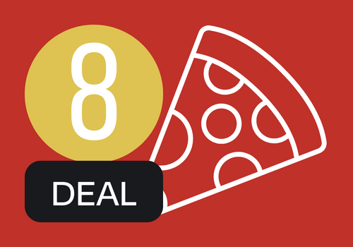 8 Slices for $26