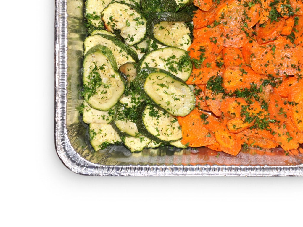 Roasted Carrots and Zucchini