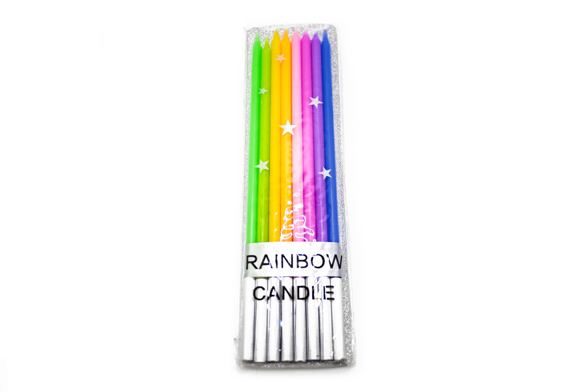 Rainbow Candles