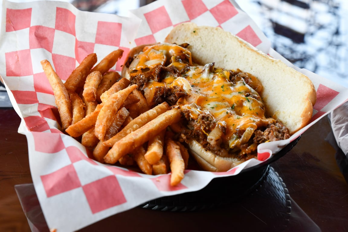 Phillie's Cheese Steak Sandwich