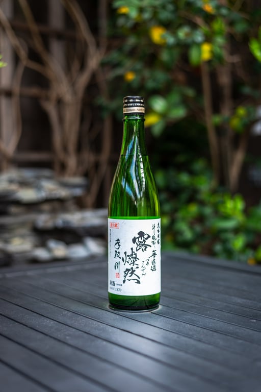 Tedorigawa "Tsuyusanzen" Bottle