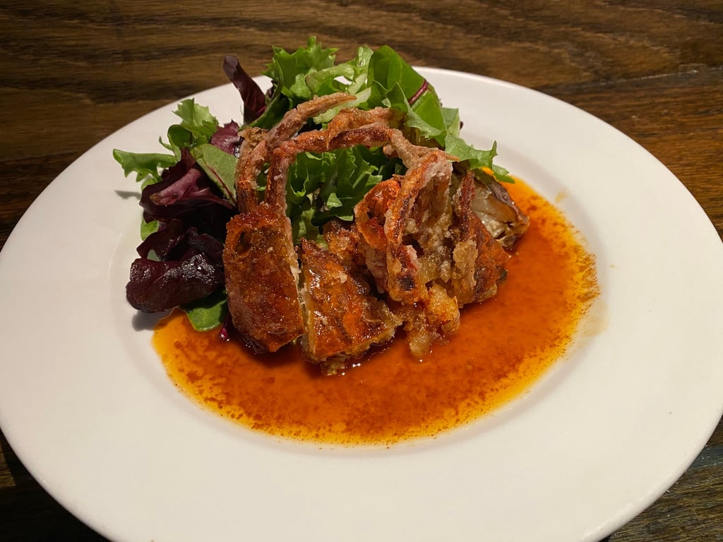 Soft Shell Crab Salad