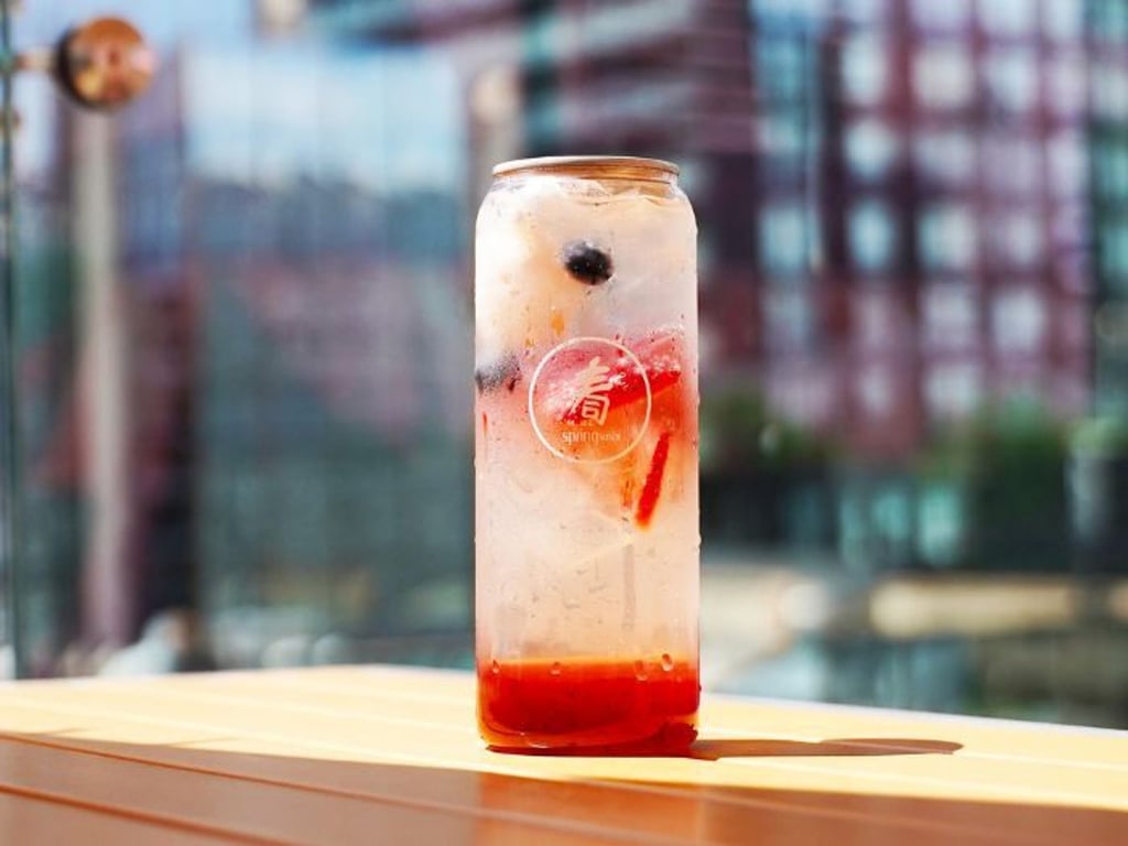 Strawberry Lychee Bubbly