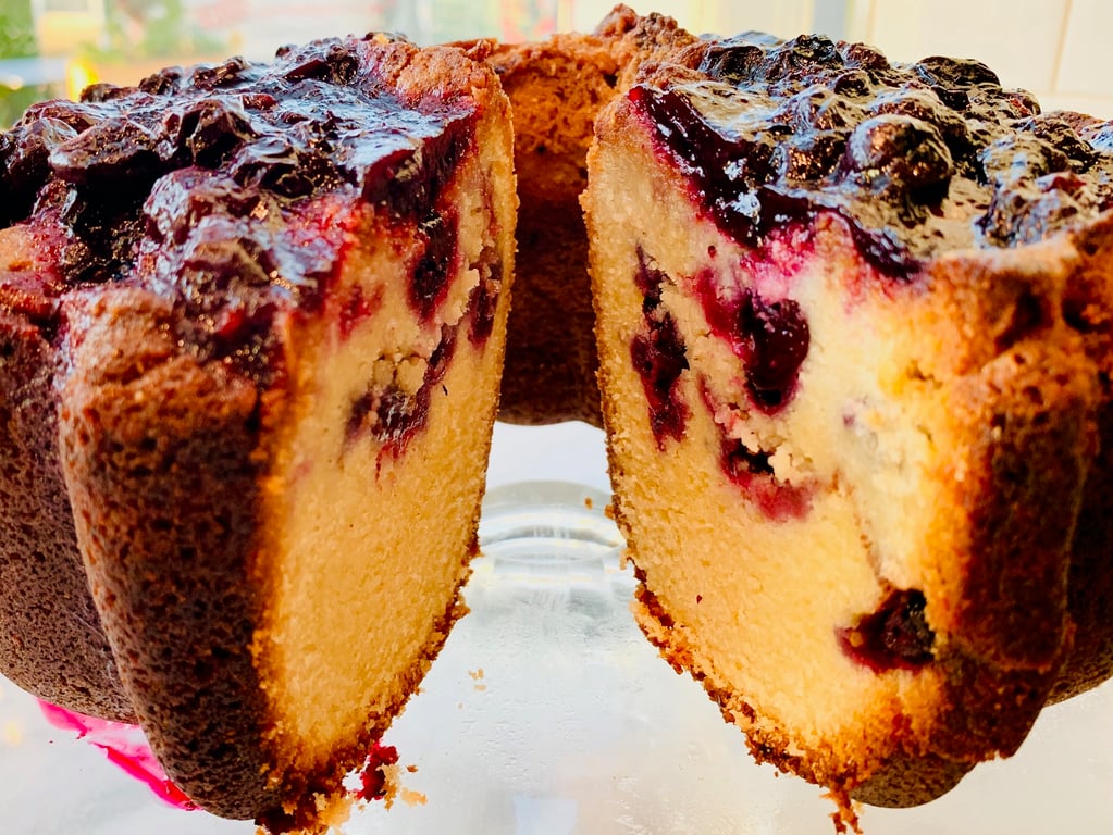 Blueberry & Lemon Coffee Cake