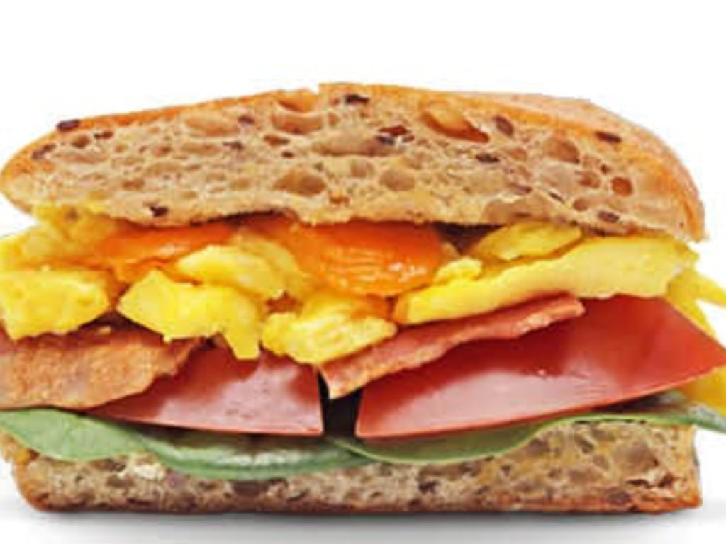 Half Breakfast panini