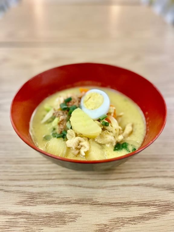 Yellow Curry Chicken Noodle Soup