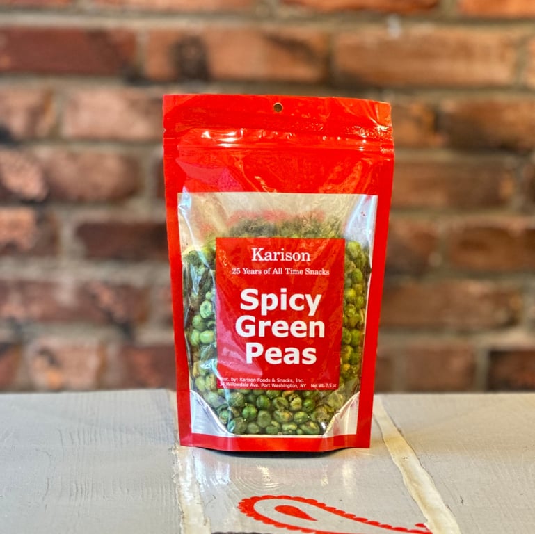 Spicy Green Peas by Karison Foods
