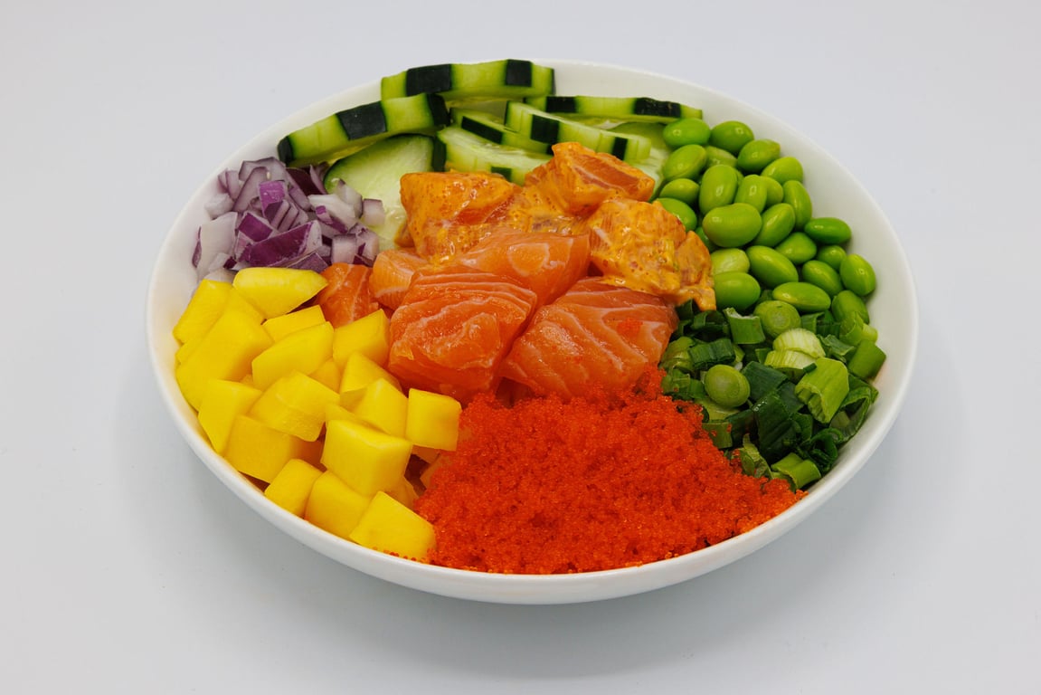 Honolulu Salmon Poke Plenty Bowl