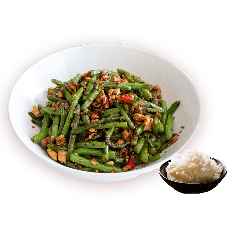 (Thurs SP) Green Bean Rice 干煸四季豆饭