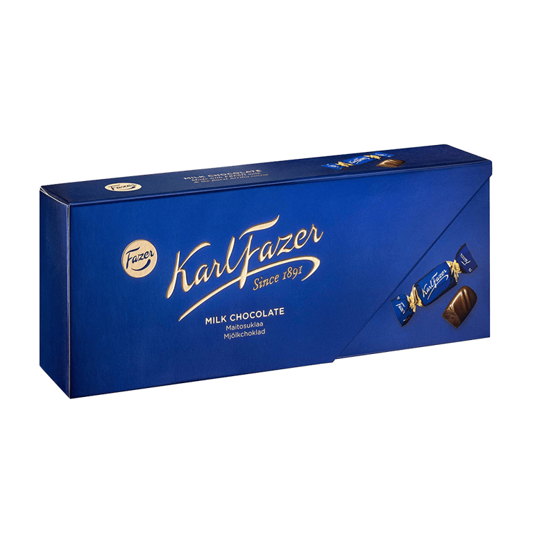 KARL FAZER MILK CHOCOLATE BOX 270G