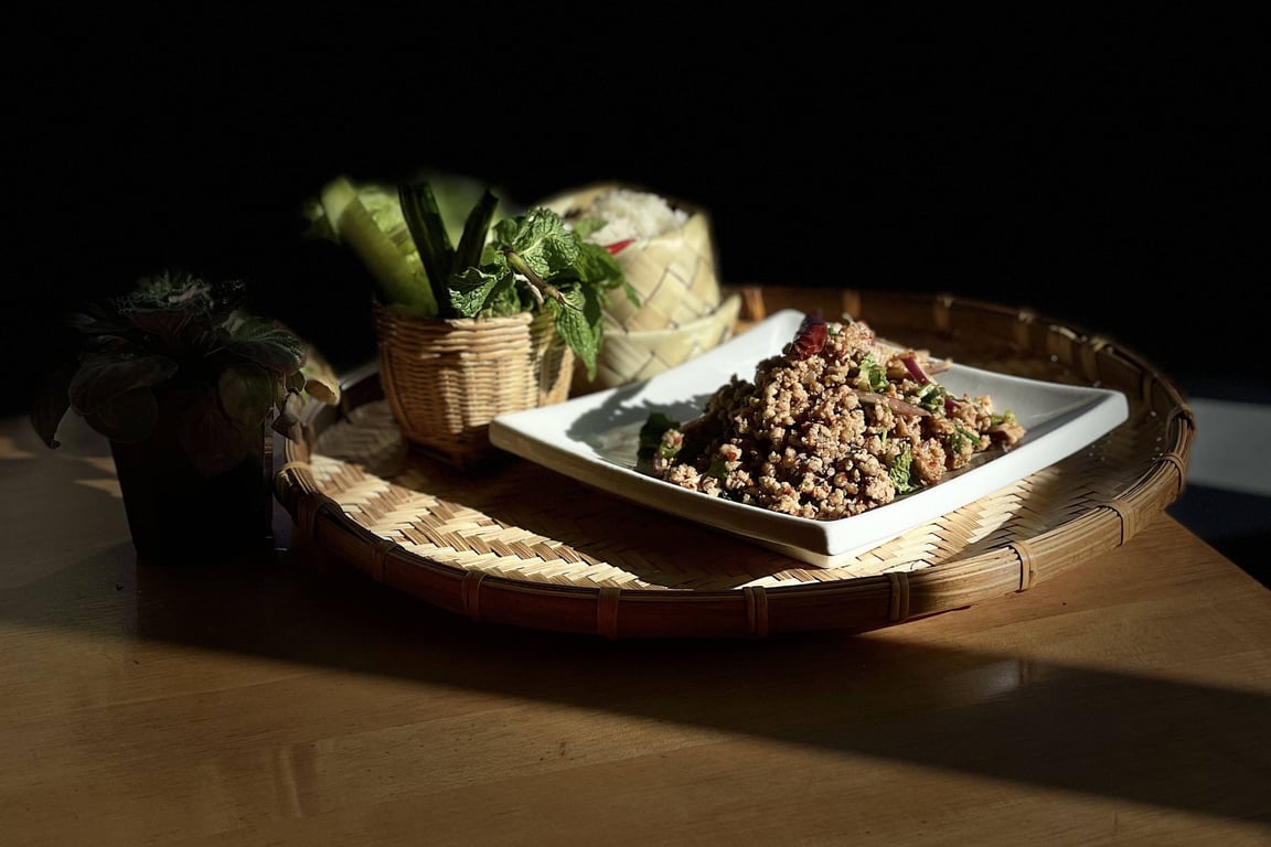 PORK Laab w/ PlainSticky Rice