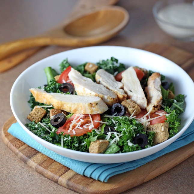 Kale Caesar Salad