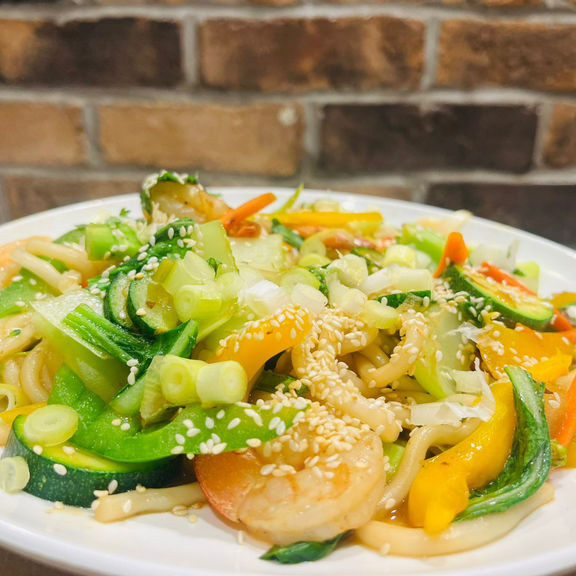 Shrimp Stir Fry Rice or Noodles