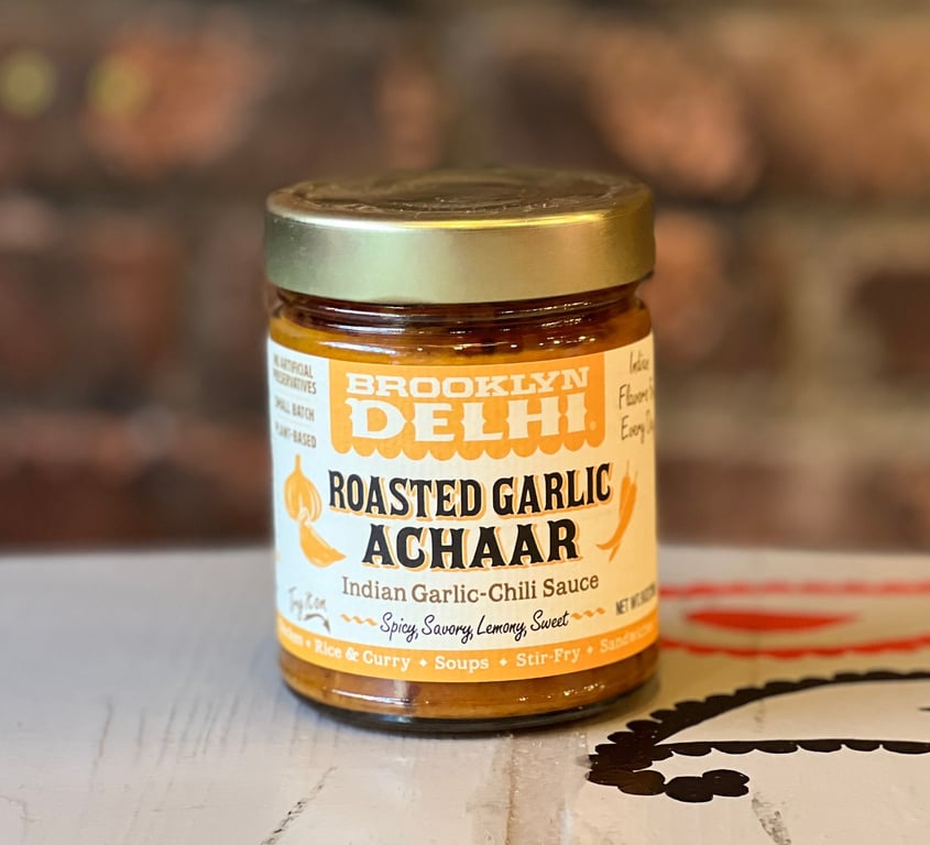 Roasted Garlic Achar by Brooklyn Delhi