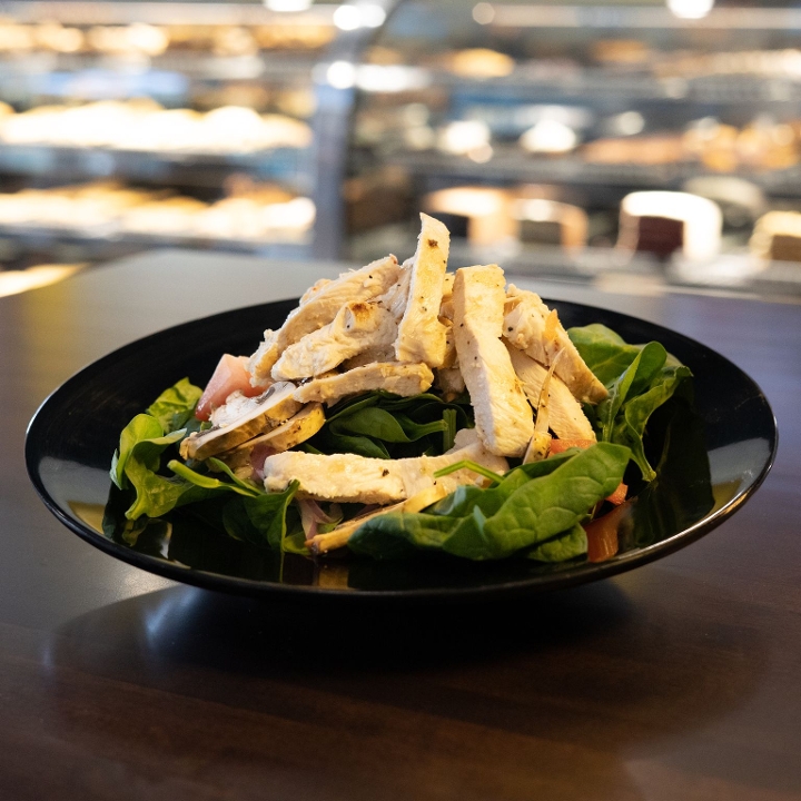 Spinach Salad with Chicken