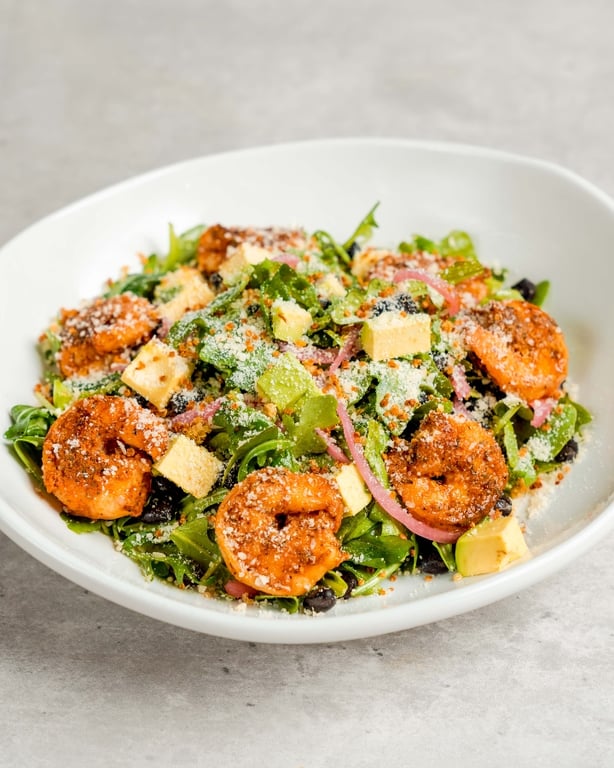 Blackened Shrimp Salad