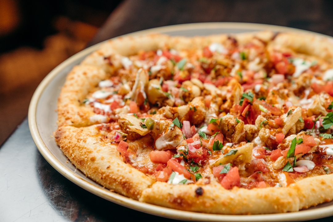 Buffalo Cauliflower Pizza