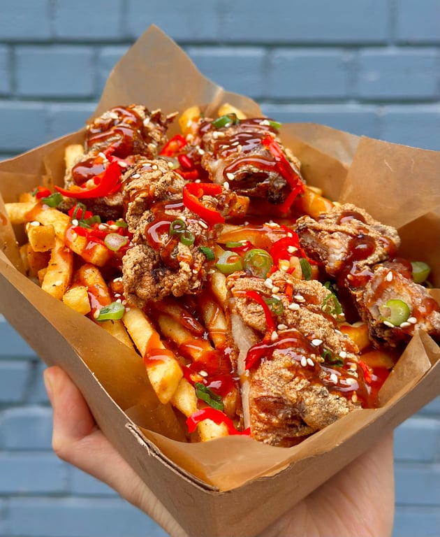 Katsu Loaded Fries