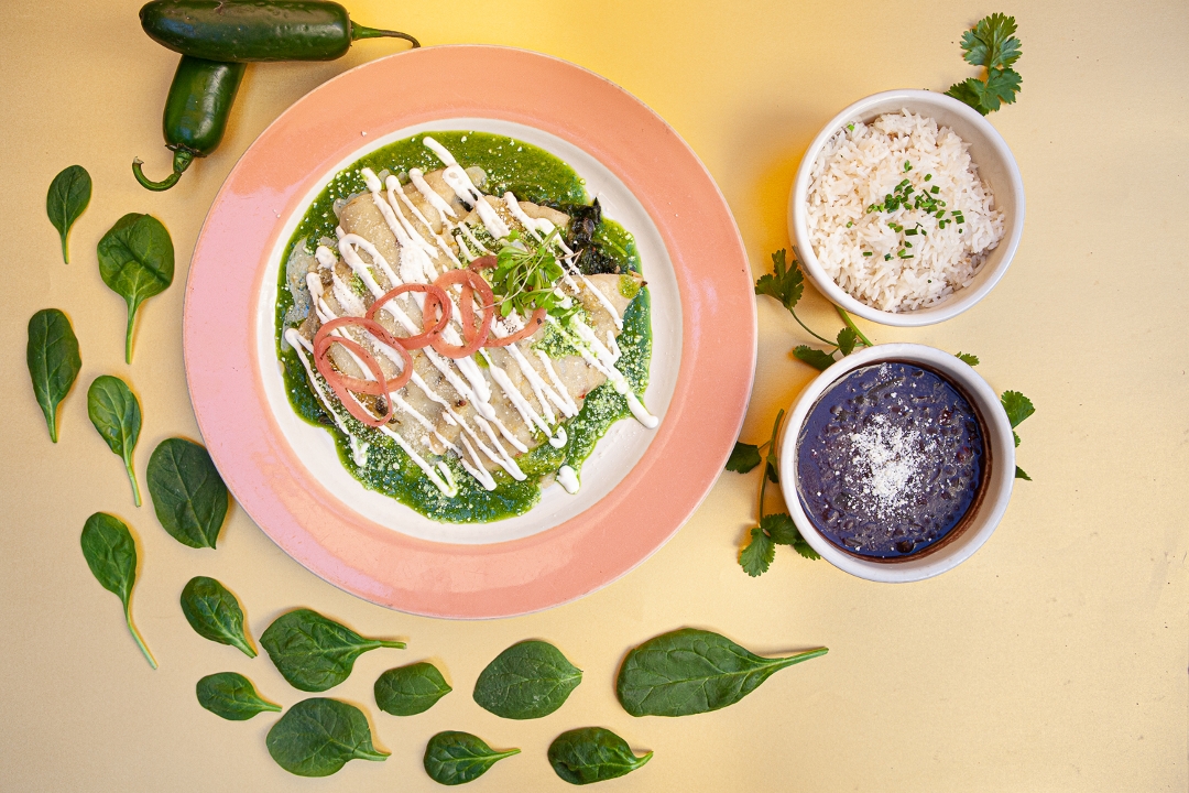 Enchiladas Vegetarianas
