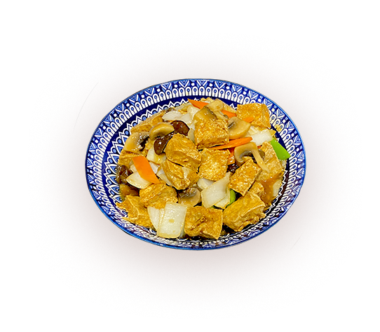 Mixed Veggie Braised Tofu 红烧豆腐