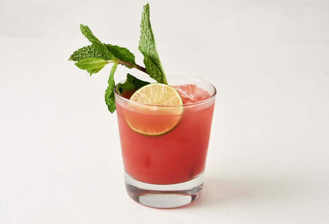 Glass of Seasonal Watermelon Margarita*