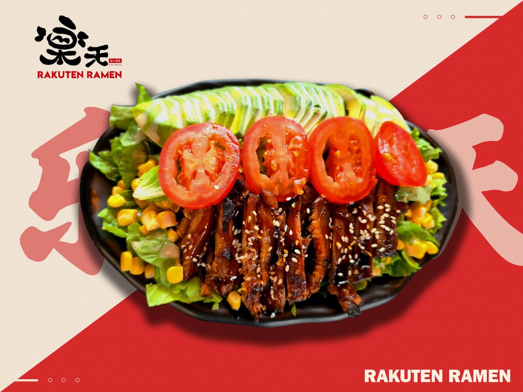 Teriyaki Chicken Avocado Salad  !! New !!