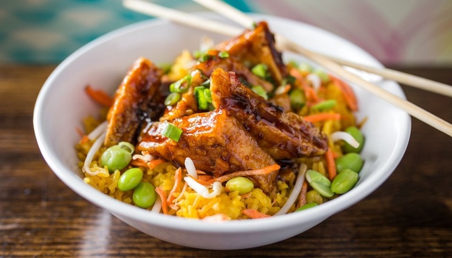 Vegan PR Rice Bowl - SOY GINGER TOFU