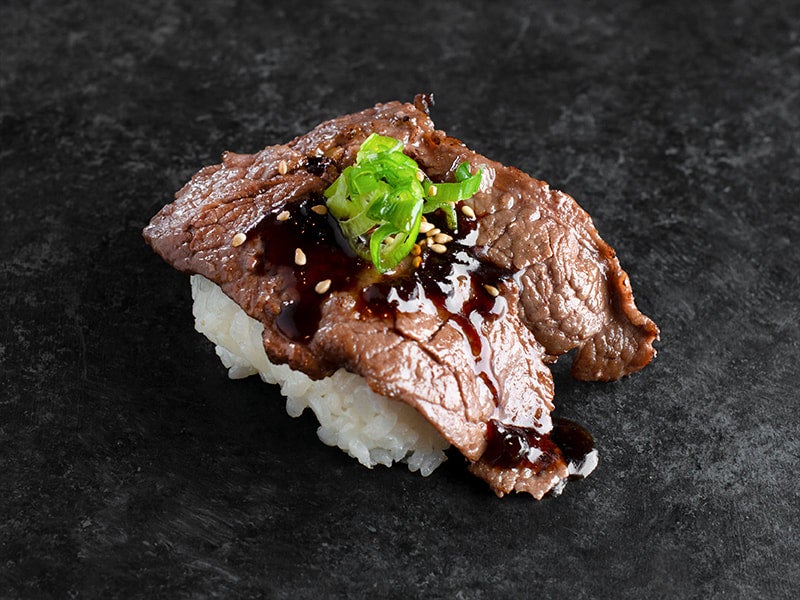 Seared Beef with Yakiniku Sauce