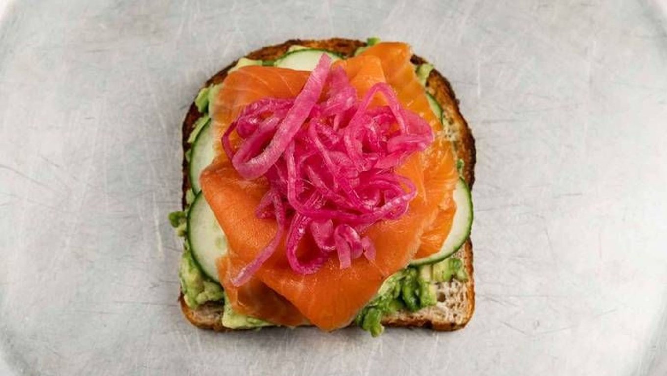 AVOCADO + SALMON TOAST