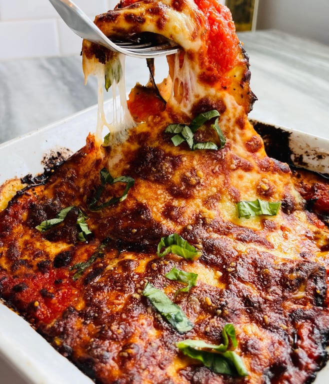 Eggplant Lasagna-No Pasta!