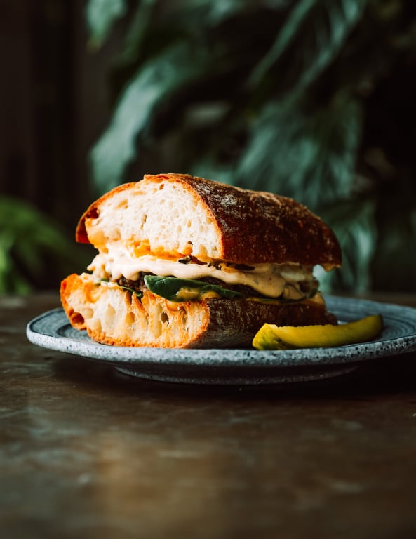 Breakfast Sandwich**