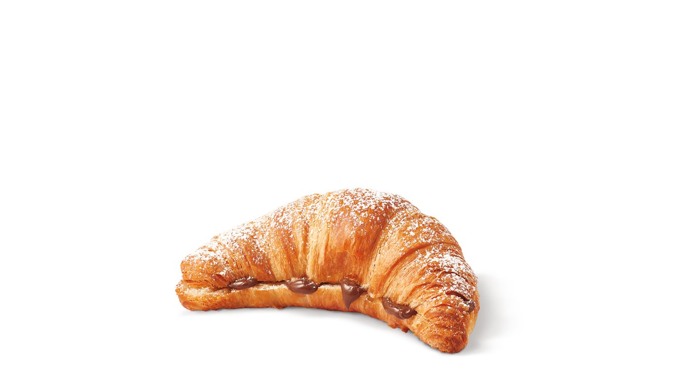 Croissant with Nutella