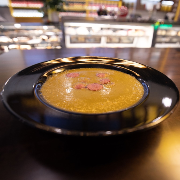 Split Pea w/Hot Dog Large