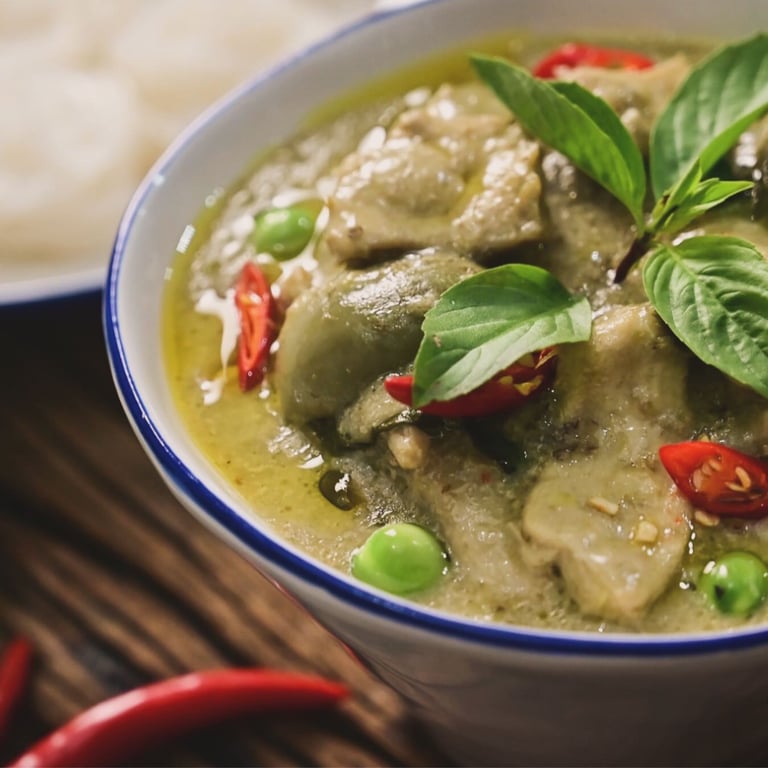 GREEN CHICKEN CURRY