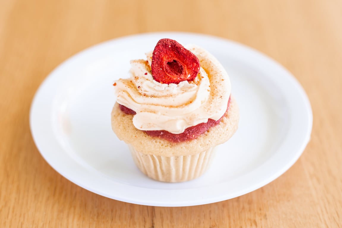 Strawberry Shortcake Cupcake