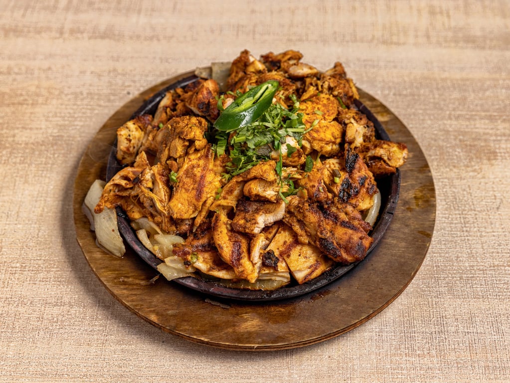 Grilled Chicken Boti Sizzler