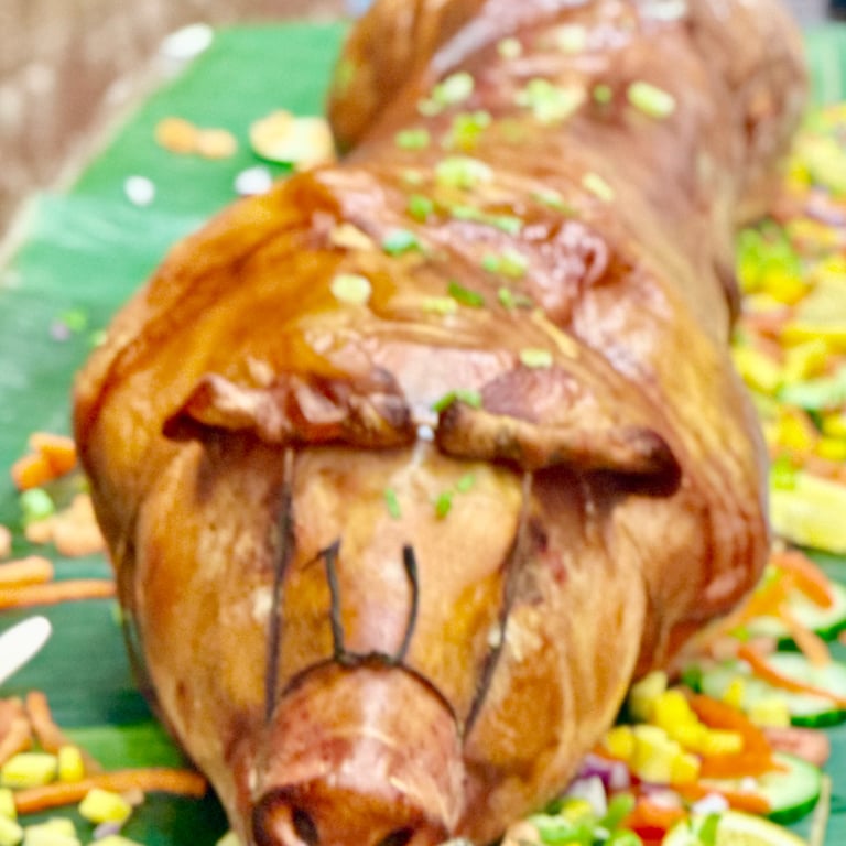 Large Whole Roasted Pig - Cebu Lechon (Whole Roasted Pig/Whole Hog)