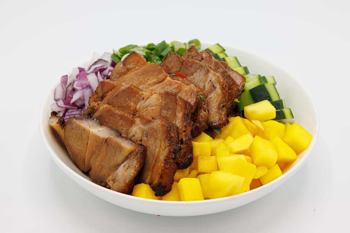 Korean BBQ Pork Poke Plenty Bowl