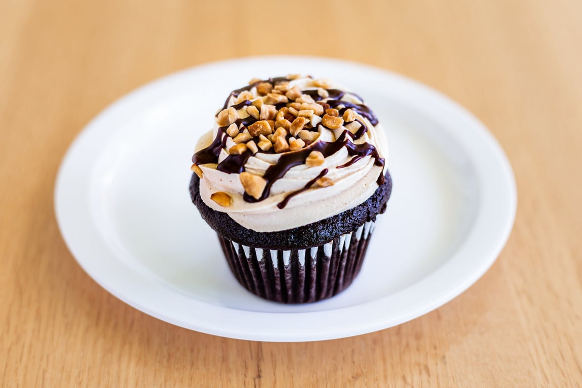 Chocolate Peanut Butter Cupcake
